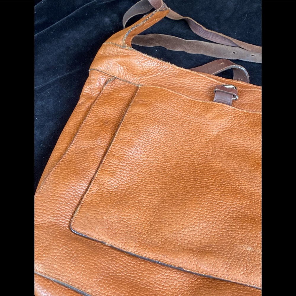 very cool one of a kind leather bag